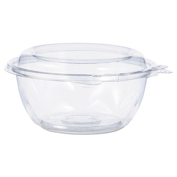 Dart® Tamper-resistant, Tamper-evident Bowls With Dome Lid, 48 Oz, 8.9" Diameter X 3.4"h, Clear, 100-carton freeshipping - TVN Wholesale